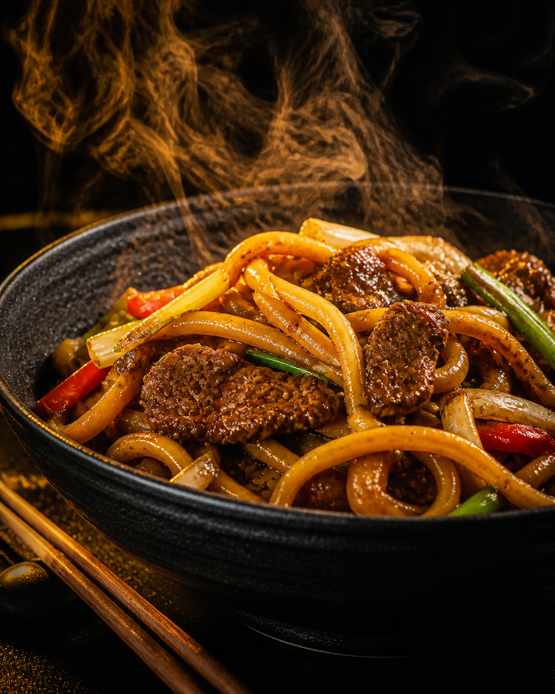Yaki Udon Rindfleisch